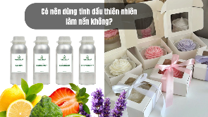 Có nên dùng tinh dầu thiên nhiên làm nến không?