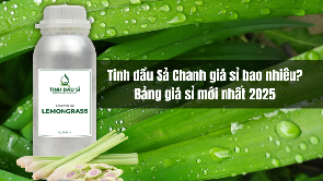 Tinh dầu Sả Chanh giá sỉ bao nhiêu? Bảng giá mới nhất 2025 cho nhà sản xuất