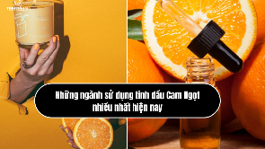 Những ngành sử dụng tinh dầu Cam Ngọt nhiều nhất hiện nay