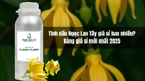 Tinh dầu Ngọc Lan Tây giá sỉ bao nhiêu? Bảng giá mới nhất 2025 cho nhà sản xuất