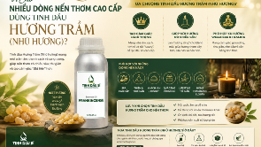 Vì Sao Nhiều Dòng Nến Thơm Cao Cấp Dùng Tinh Dầu Hương Trầm (Nhũ Hương)?